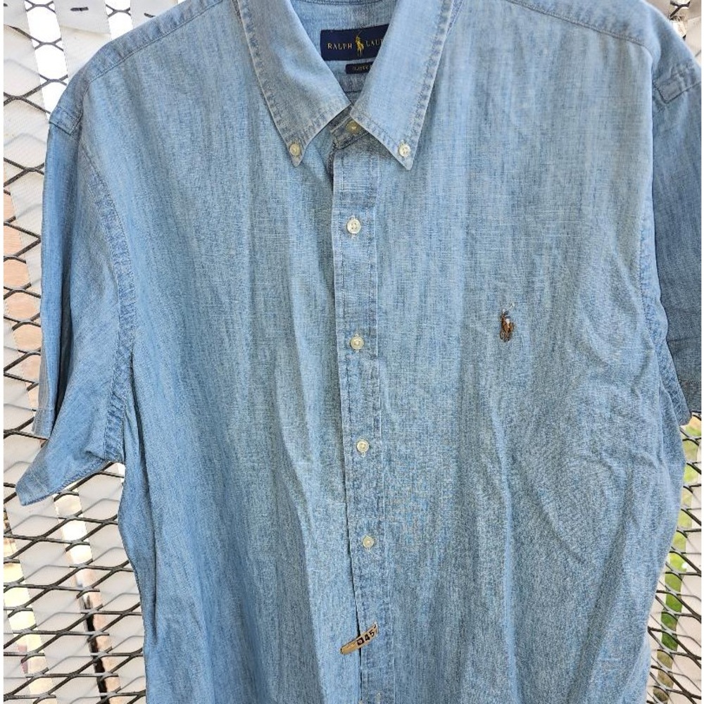 Ralph Lauren Lightweight Denim Shirt- XXL